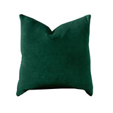 Velvet Cozy Cushion Cover For Car Seat Decorative Pillows Emerald Green Couch Pillow Case 40x40 Home Decor