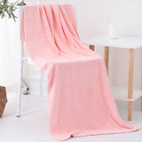 Microfiber Towel Set Coral Fleece Absorbent Hair Swimming Face Hand Bath Towel Sets Microfibre Bathroom Towels Sets