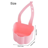 Kitchen Sponge Drain Holder PP rubber Toilet Soap Shelf Organizer Sponge Storage Rack Basket Wash Cloth Tools Faucet Mounted