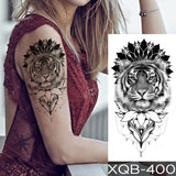 Waterproof Temporary Tattoo Sticker Old School Moth Butterfly Tatto Compass Flowers Wing Clock Body Art Arm Fake Sleeve Tatoo