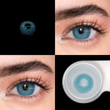 2Pcs/Pair Color Contact Lenses With Diopters Contact Color Lens Eyes PrescriptionMyopia Yearly Beauty