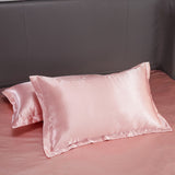 Bedding Set Solid Color Luxury Bedding Kit Rayon Satin Duvet Cover Set Twin Queen King Size Bed Set 2pcs/3pcs/4pcs