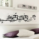 Wall Sticker Of Tree And Animals Owl Butterfly For Home Decor Living-room Bedroom Kids Rooms PVC Paredes 20