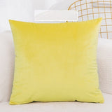 Solid Velvet Pillow Cushion Cover Home New Year Decorative 40*40/45*45/50*50/55*55/60*60cm
