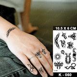 Dark Snake Waterproof Temporary Tattoo Stickers Scorpion Prajna Old School Flash Tattoos Hand Arm Women Body Art Fake Tatoo Men