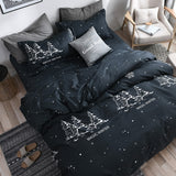 Cotton Pastoral Flower Cartoon Style Fashion Bedding Bed Cover Bed Sheet Duvet Cover Pillowcase 4pcs Bedding Sets/Queen