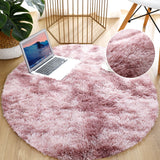 Thick Soft Round Fluffy Rugs Carpets For Living Room Plush Rug Bedroom Fur Long Pile Carpet Floor Mat Soft Shaggy Rugs Home Mat