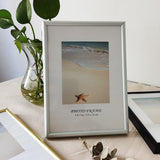 Aluminum Small Photo Frame For Wall Hanging With Plexiglass 9X13 13X18cm Metal Picture Frame For Pictures Photo Decor
