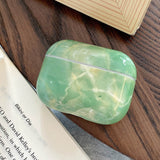 For AirPods Pro 2 Cases Luxury Marble Hard PC Glossy Earphone Case Bluetooth Wireless Charging Box Cover for AirPod 1 3 Air Pods