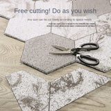Nordic Cut Printed Doormat Carpet Home PVC Silk Loop Floor Entrance Mats Carpet Living Room Bedroom Bathroom Non-Slip Door Mats