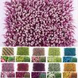 Plant Wall Artificial Grass Fake Flower Decorations For Home Backdrop Lawn Panels Wall Decals Garden Wedding Supply