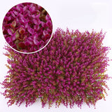 Plant Wall Artificial Grass Fake Flower Decorations For Home Backdrop Lawn Panels Wall Decals Garden Wedding Supply