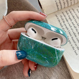 For AirPods Pro 2 Cases Luxury Marble Hard PC Glossy Earphone Case Bluetooth Wireless Charging Box Cover for AirPod 1 3 Air Pods