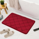 Memory Foam Bath Mat Super Water Absorption Machine Washable Bathroom Rug,Soft,Absorbent Quick Dry Bathmat Floor Rugs