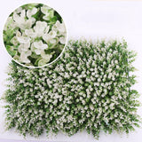 Plant Wall Artificial Grass Fake Flower Decorations For Home Backdrop Lawn Panels Wall Decals Garden Wedding Supply