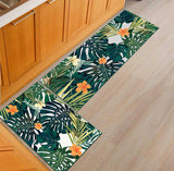 1 Piece Kitchen Rug Cheaper Anti-slip Modern Area Rugs Living Room Balcony Bathroom Printed Carpet Doormat Hallway Geometric Mat