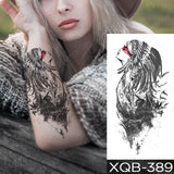 Waterproof Temporary Tattoo Sticker Old School Moth Butterfly Tatto Compass Flowers Wing Clock Body Art Arm Fake Sleeve Tatoo