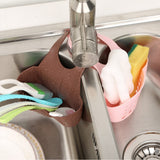 Sink Drain Rack Shelf Sponge Storage Holder Hang Sink Basket Bag Soap Dish Drainer Kitchen Organizer Gadget Bathroom Accessories