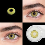 1Pair Color Contact Lenses Blue Gray Eye Contacts Naturel Looking Beauty Eye Makeup Accessories Yearly Contacts Lens