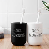 Portable Toothbrush Washing Mouth Cups Plastic Home Hotel Tooth Brush Holder Bathroom Accessories Mouthwash Storage Cups 300ml