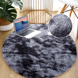 Thick Soft Round Fluffy Rugs Carpets For Living Room Plush Rug Bedroom Fur Long Pile Carpet Floor Mat Soft Shaggy Rugs Home Mat