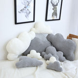 Cute 3 Sizes Cloud Shaped Pillow Cushion Stuffed Plush Toy Bedding Baby room Home Decoration Gift