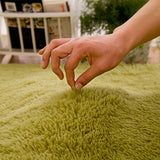 Fluffy Round Rug Carpets for Living Room Kilim Faux Fur Carpet Kids Room  Long Plush rugs for bedroom Shaggy Area Rug White