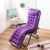 Long Cushion Recliner Chair Cushion Thicken Cushion Long Chair Couch Seat Cushion Pads Garden Lounger Mat