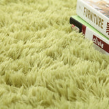 Fluffy Round Rug Carpets for Living Room Kilim Faux Fur Carpet Kids Room  Long Plush rugs for bedroom Shaggy Area Rug White