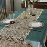 Light Luxury Style Embroidered Tablecloth Home Hotel Dining Table Decor Table Cover Rectangular Lace Table Cloth Wedding Decor