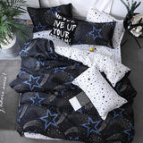 Cotton Pastoral Flower Cartoon Style Fashion Bedding Bed Cover Bed Sheet Duvet Cover Pillowcase 4pcs Bedding Sets/Queen