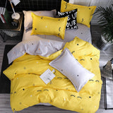 Cotton Pastoral Flower Cartoon Style Fashion Bedding Bed Cover Bed Sheet Duvet Cover Pillowcase 4pcs Bedding Sets/Queen
