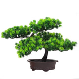 Festival Potted Plant Simulation Decorative Bonsai Home Office Pine Tree Gift DIY Ornament Lifelike Accessory Artificial Bonsai