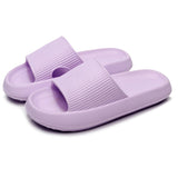 Women Thick Platform Cloud Slippers Summer Beach Soft Sole Slide Sandals Men Ladies Indoor Bathroom Anti-slip Home Slippers