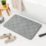 Memory Foam Bath Mat Super Water Absorption Machine Washable Bathroom Rug,Soft,Absorbent Quick Dry Bathmat Floor Rugs