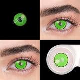 Natural Color Lens Eyes 2pcs Yearly Color Contact Lenses Beauty Contact Lenses for Eyes Eye Cosmetic Color Lens Eyes