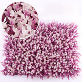 Plant Wall Artificial Grass Fake Flower Decorations For Home Backdrop Lawn Panels Wall Decals Garden Wedding Supply