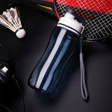 Water Bottle Sport GYM Train Travel Portable Shaker Bottle Bike Hiking Plastic Leakproof School Water Bottle BPA Free Drinkware