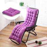 Solid Color Cushion Soft Comfortable Office Chair Seat Cushions Reclining Chair Cushion Long Cushion Various Sizes Are Available