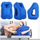 Inflatable Travel Sleeping Bag Portable Cushion Neck Pillow for Men Women Outdoor Airplane Flight Train Sleeping Easy