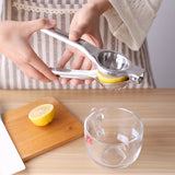 Stainless Steel Lemon Fruits Squeezer Manual Orange Juicer Press Machine Hand Citrus Squeezer Pressing Mini Lemon Maker Squeezer