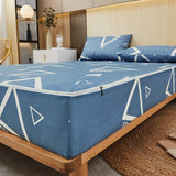 Waterproof Mattress Cover Six-Sided All Inclusive With Zipper Removable Bedspreads Breathable Mattress Protector Pad