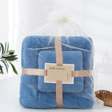 Microfiber Towel Set Coral Fleece Absorbent Hair Swimming Face Hand Bath Towel Sets Microfibre Bathroom Towels Sets