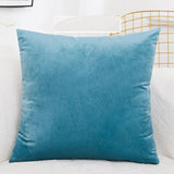 Solid Velvet Pillow Cushion Cover Home New Year Decorative 40*40/45*45/50*50/55*55/60*60cm