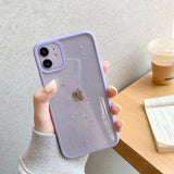 Transparent Phone Case For iPhone 11 12 13 14 mini Pro Max XS X XR 7 8 SE Shockproof Cases Cover