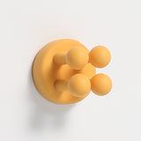 1PCS Self Adhesive Silicone Hook Seamless Bathroom Kitchen Wall Door Hangers Punch-Free Hooks Key Holder Towel Rack Storage Hook