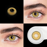 1Pair Color Contact Lenses Blue Gray Eye Contacts Naturel Looking Beauty Eye Makeup Accessories Yearly Contacts Lens