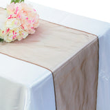 Wedding Party Table Runner Banquet Organza Decoration Table Runner Soft Sheer Fabric Hotel Press Conference Tablecloth Decor