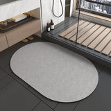 Bathroom Mats Diatomaceous Soft Mats Bathroom Quick Dry Water-absorbing Mats Toilet Non-slip Foot Mats Carpet Door Mats Bath Rug