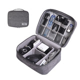 Home Travel Outdoor Multi-functional Storage Bag Canvas Waterproof Electronic Equipment Cosmetic Earphone Shoes Protective Bag
